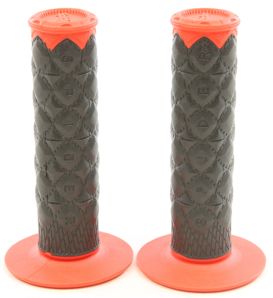 Main image of Spider SLX Slim Line Diamond MX Grips (Red/Black)