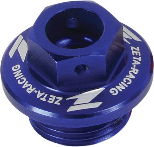 Main image of Zeta Oil Filler Plug (Blue) Yamaha YZ