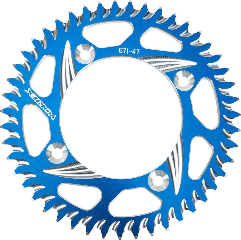 Main image of Fly Racing Rear Sprocket (Blue) YZ65