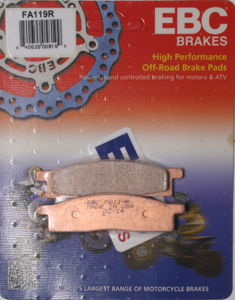 Main image of EBC Sintered Front Brake Pads YZ65/85