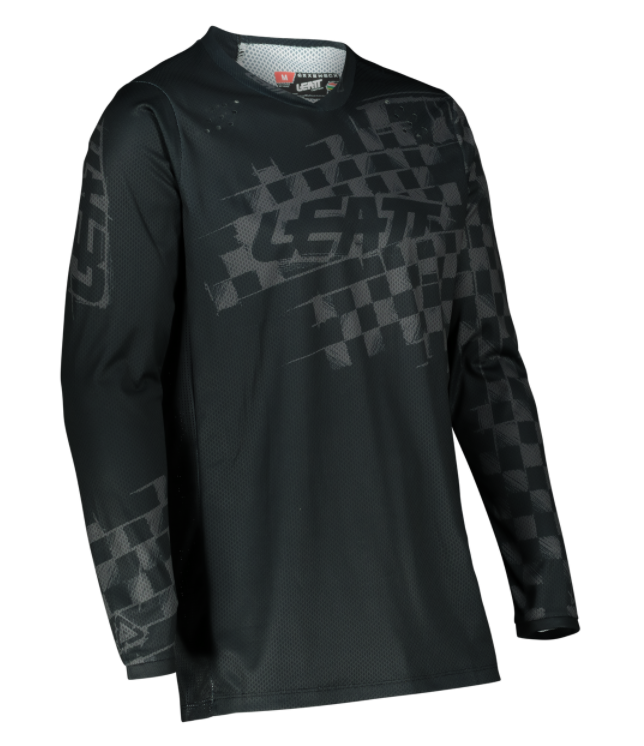 Leatt Moto Jersey 4.5 Lite (Black/Gray)