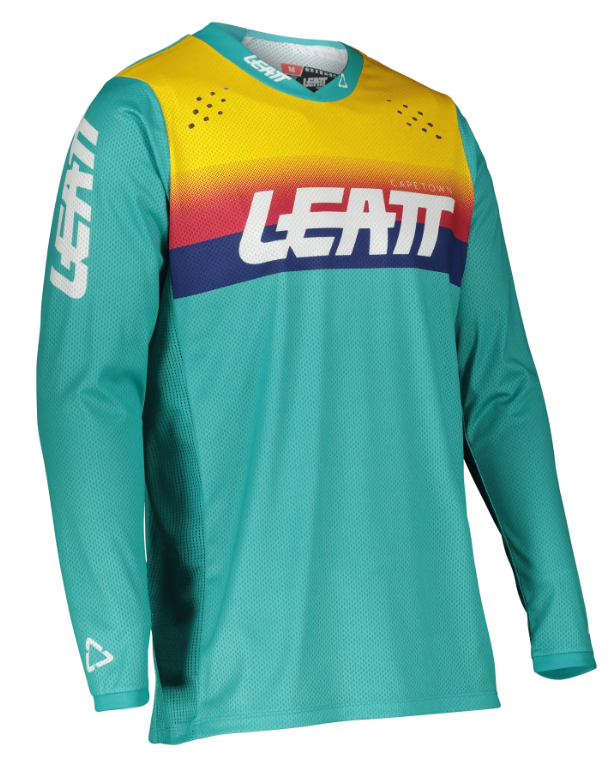 2022 Leatt Moto Jersey 4.5 Lite (Blue/Yellow)