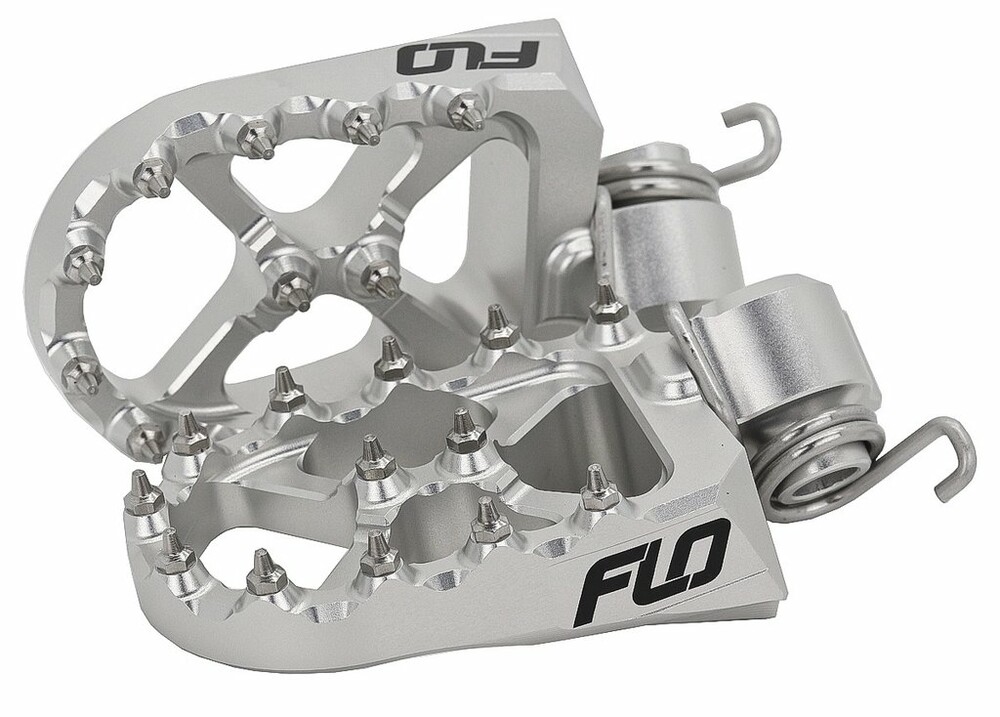 Main image of Flo Low Footpegs (Silver) KTM/HQV/GG 16-22