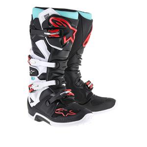 Main image of Alpinestars Tech 7 Boot (Black/Cyan/White/Red)