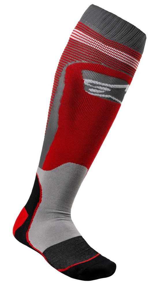 Main image of Alpinestars MX Plus-1 Socks (Red/Cool Gray)