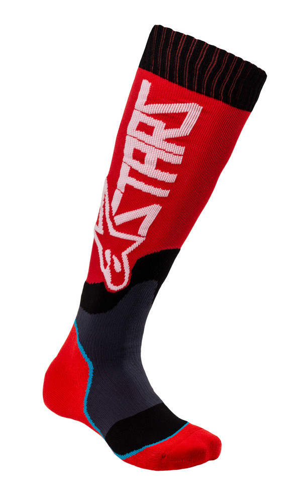 Alpinestars MX Plus-2 Socks (Red/White): AOMC.mx