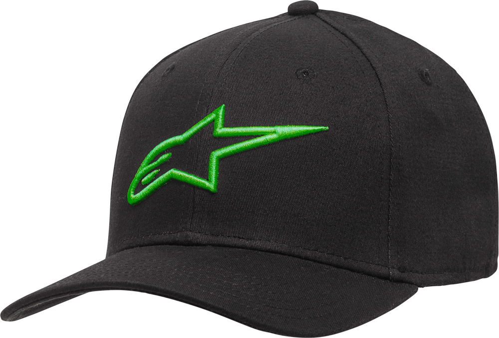 Main image of Alpinestars Ageless Curve Hat (Black/Green)