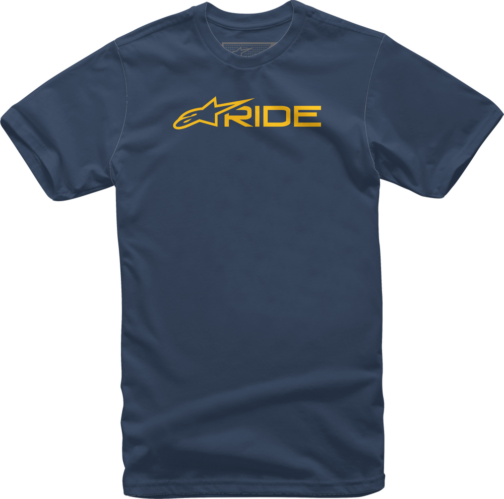 Main image of Alpinestars Ride 3.0 T-Shirt (Navy/Gold)