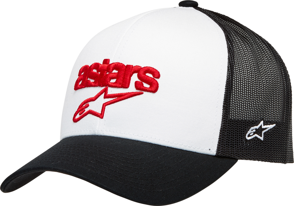 Alpinestars Pedigree Hat (White/Black): AOMC.mx