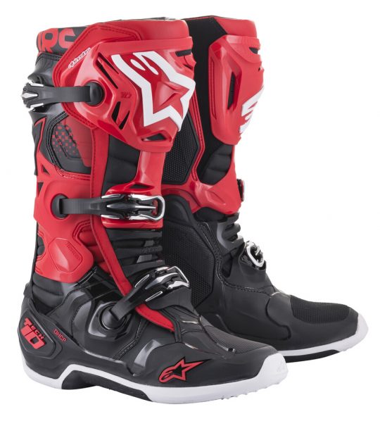 Main image of 2021 Alpinestars Tech 10 Boots (Red/Black)