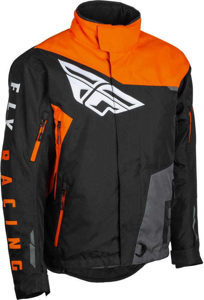 Main image of 2022 Fly Racing SNX Pro Jacket (Black/Gray/Orange)