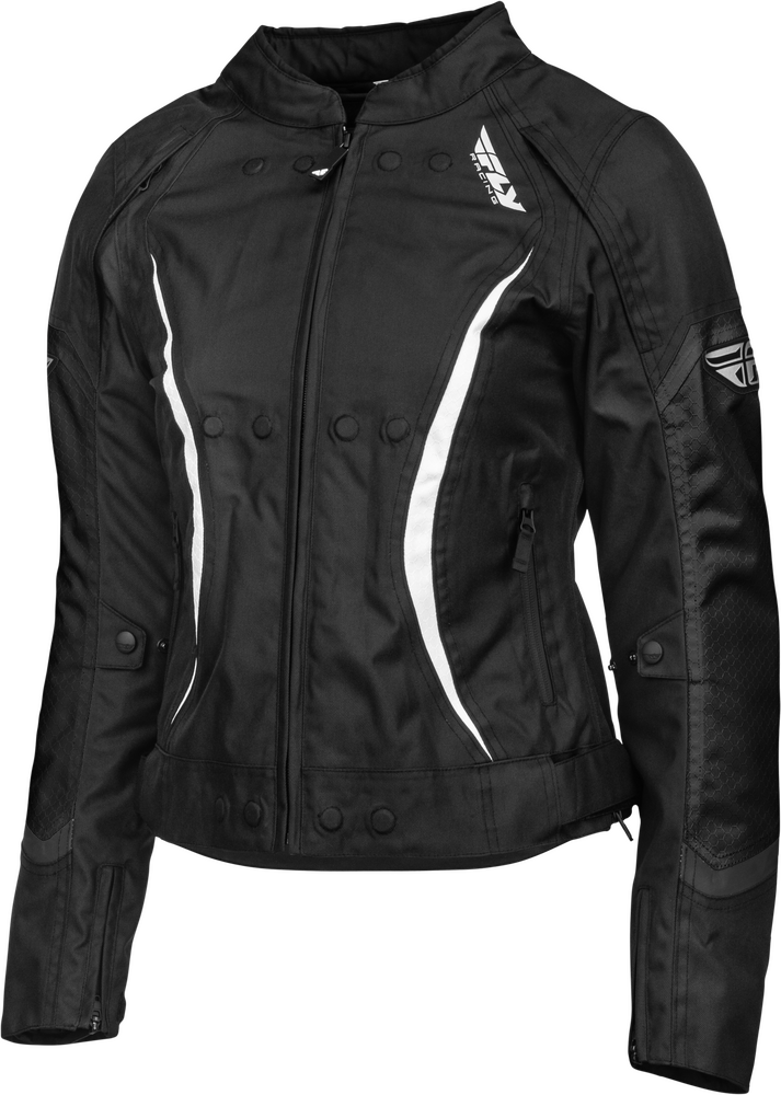 Main image of 2022 Fly Racing Women's Butane Jacket (Black/White)