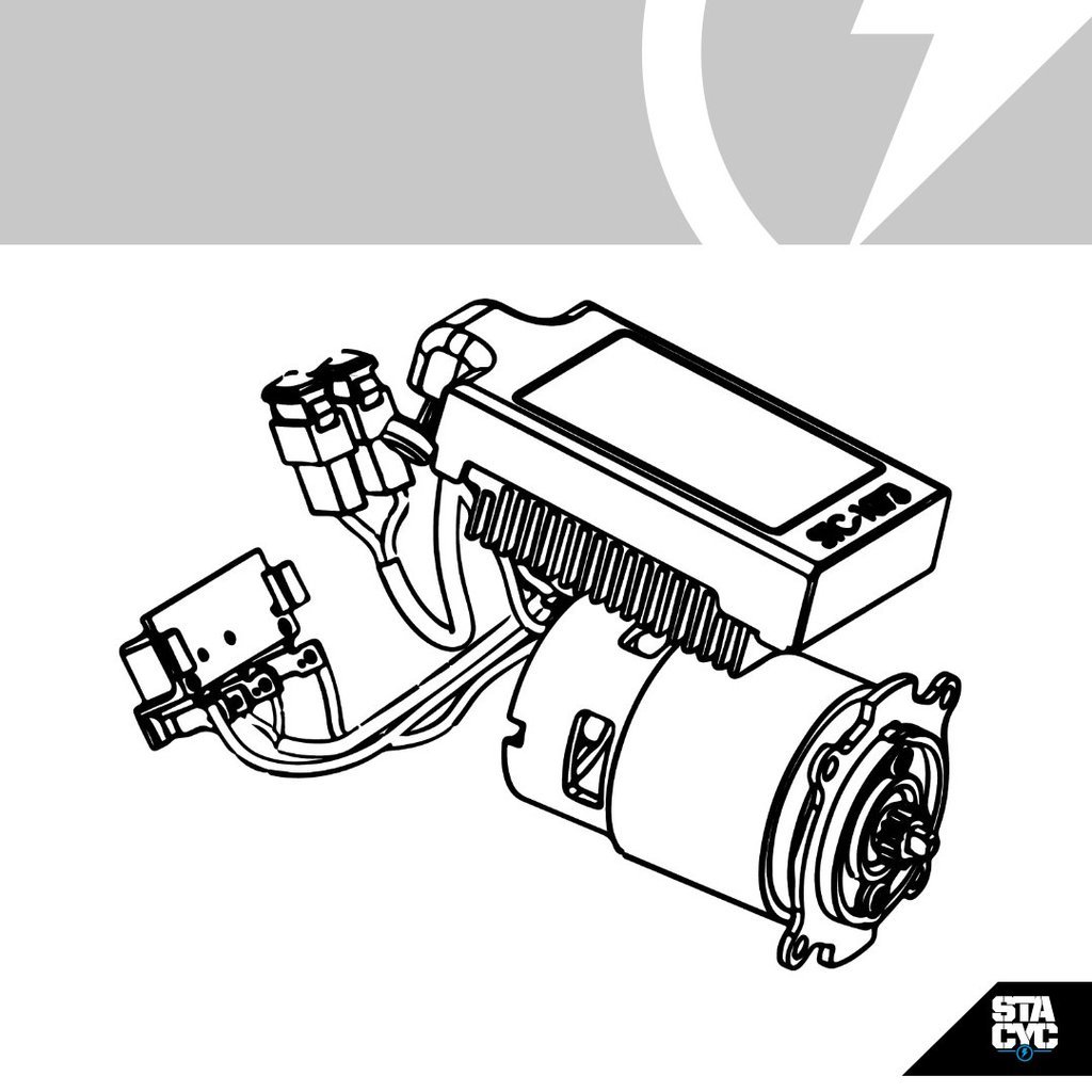 Main image of Stacyc Replacement Motor And Esc 12eDRIVE