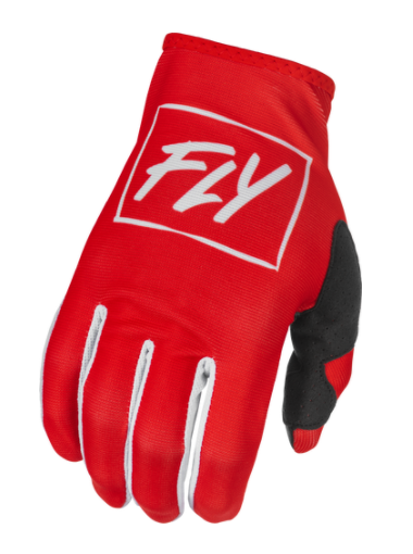 Main image of Fly Racing Youth Lite Gloves (Red/White)