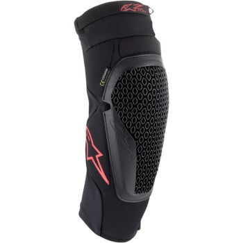 Main image of 2021 Alpinestars Bionic Flex Knee Guards (Black/Red)