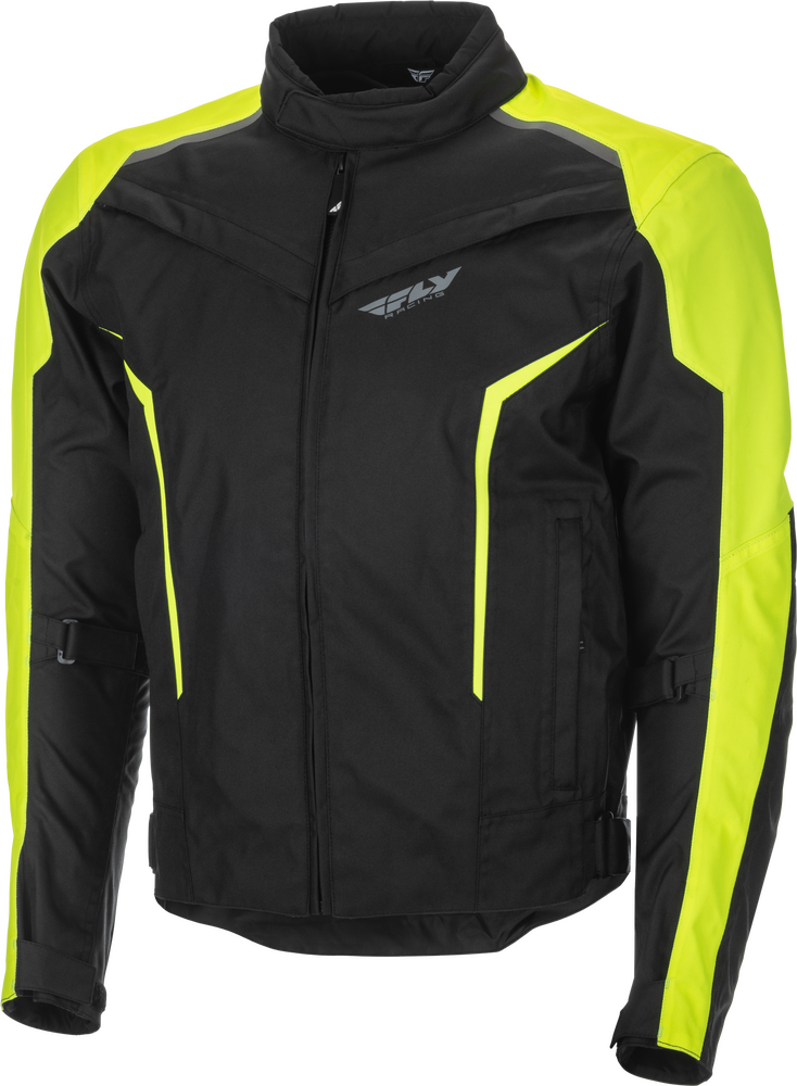 Main image of 2022 Fly Racing Launch Jacket (Black/Yellow)