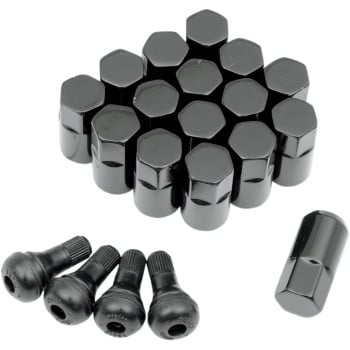 Main image of Moose Lug Nut Kit 12 mm X 1.25 (Black) 16-Pack