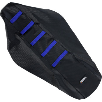 Main image of Moose Ribbed Seat Cover (Black/Blue) YZ125/250