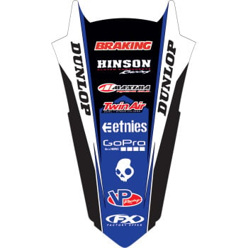 Main image of Factory Effex Rear Fender Graphics YZ85