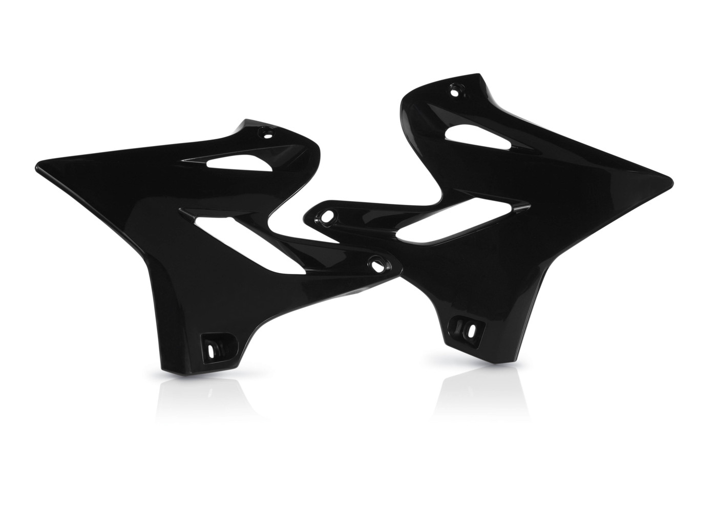 Main image of Acerbis Radiator Shrouds (Black) YZ125/250 15-21