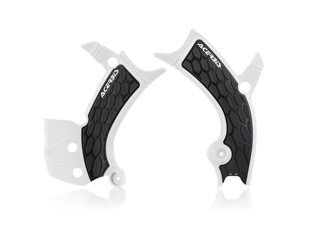 Main image of Acerbis X-Grip Frame Guard (White/Black) YZ250/450F 19-22