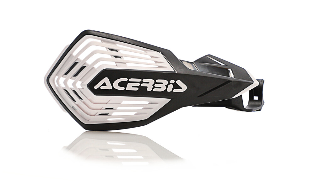 Main image of Acerbis K-Future Handguards (Black/White) YZ/KX/RMZ