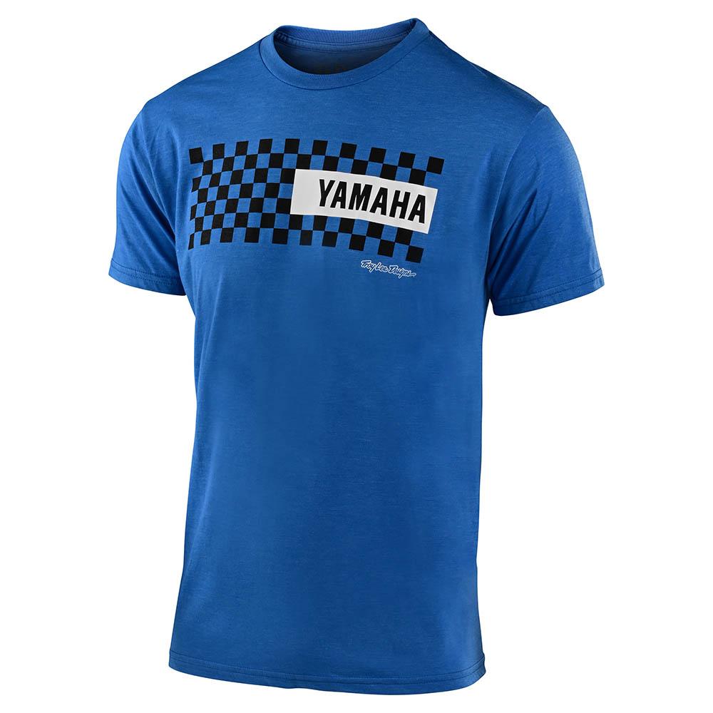 AOMC.mx: 2022 Troy Lee Designs Yamaha Checkers Tee (Royal)