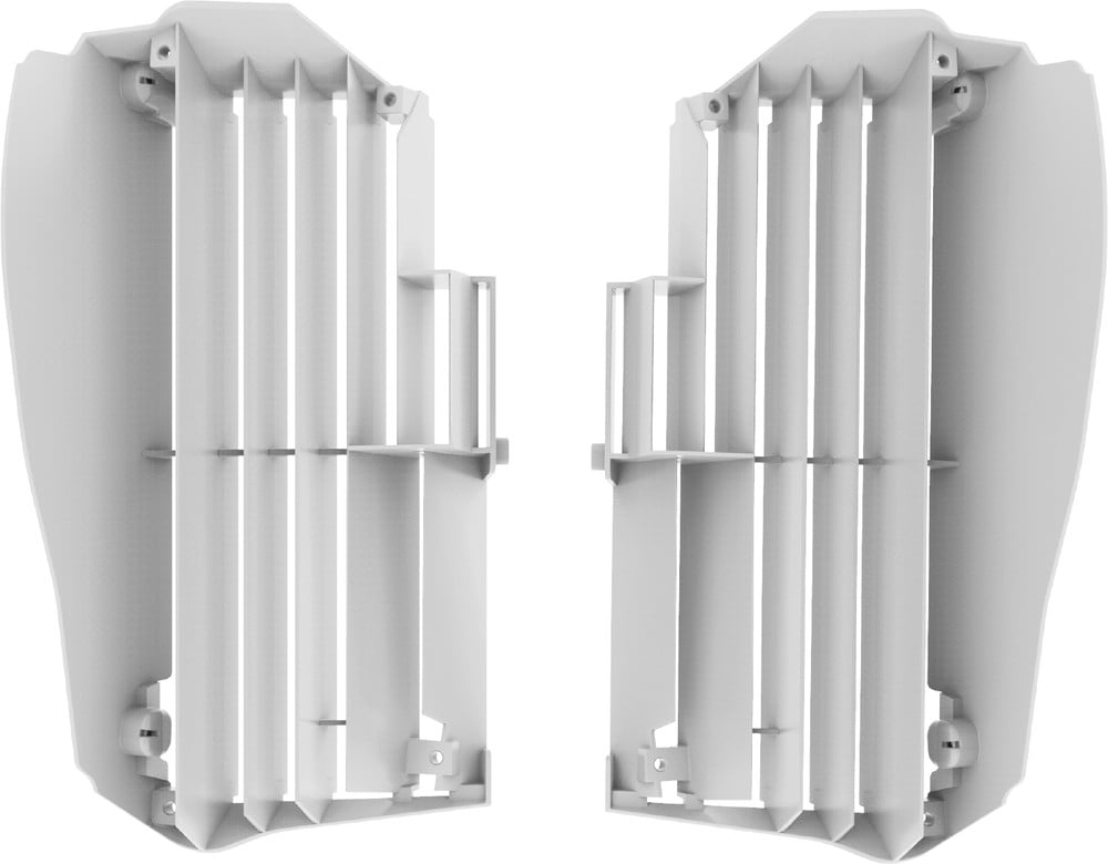 Main image of Polisport Radiator Louvers (White) YZ250/450F 19-22