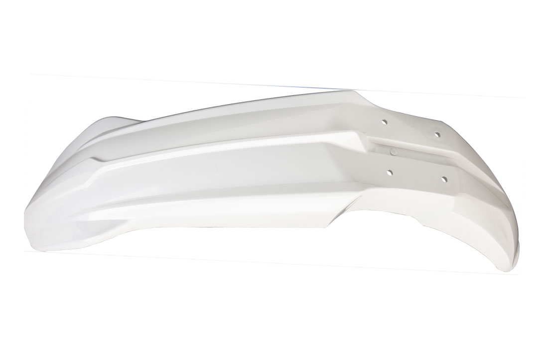 Main image of Polisport Front Fender (White) YZ250/450F 19-22