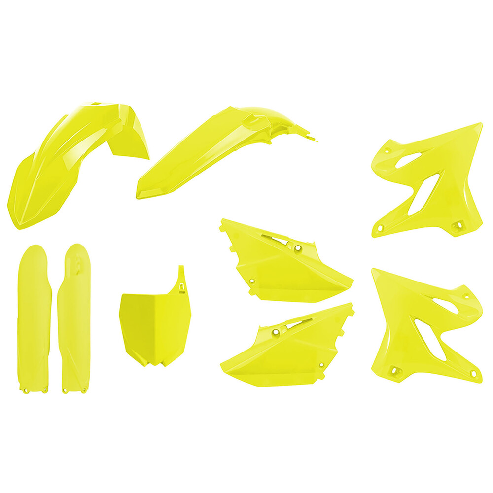 Main image of Polisport Plastic Kit (Flo Yellow) YZ125/250 15-21