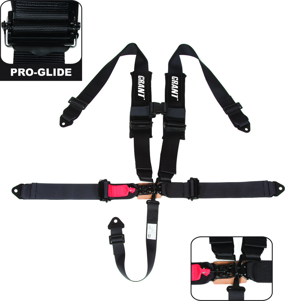 Main image of Grant 5-Point Safety Harness w/Pads (Black) 3" Straps