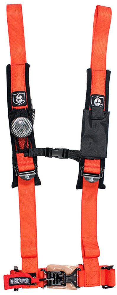 Main image of Pro Armor 4-Point Harness 2" Pads (Orange)