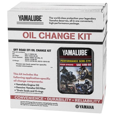 Main image of Yamalube Semi-Synthetic Oil Change Kit YZ250/450F 14-22