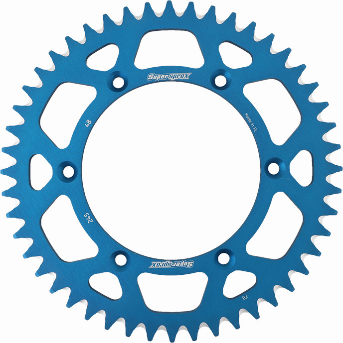 Main image of Supersprox Aluminum Rear Sprocket (Blue) Yamaha YZ/WR