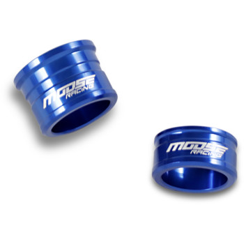 Main image of Moose Fast Front Wheel Spacers (Blue) YZ125/250