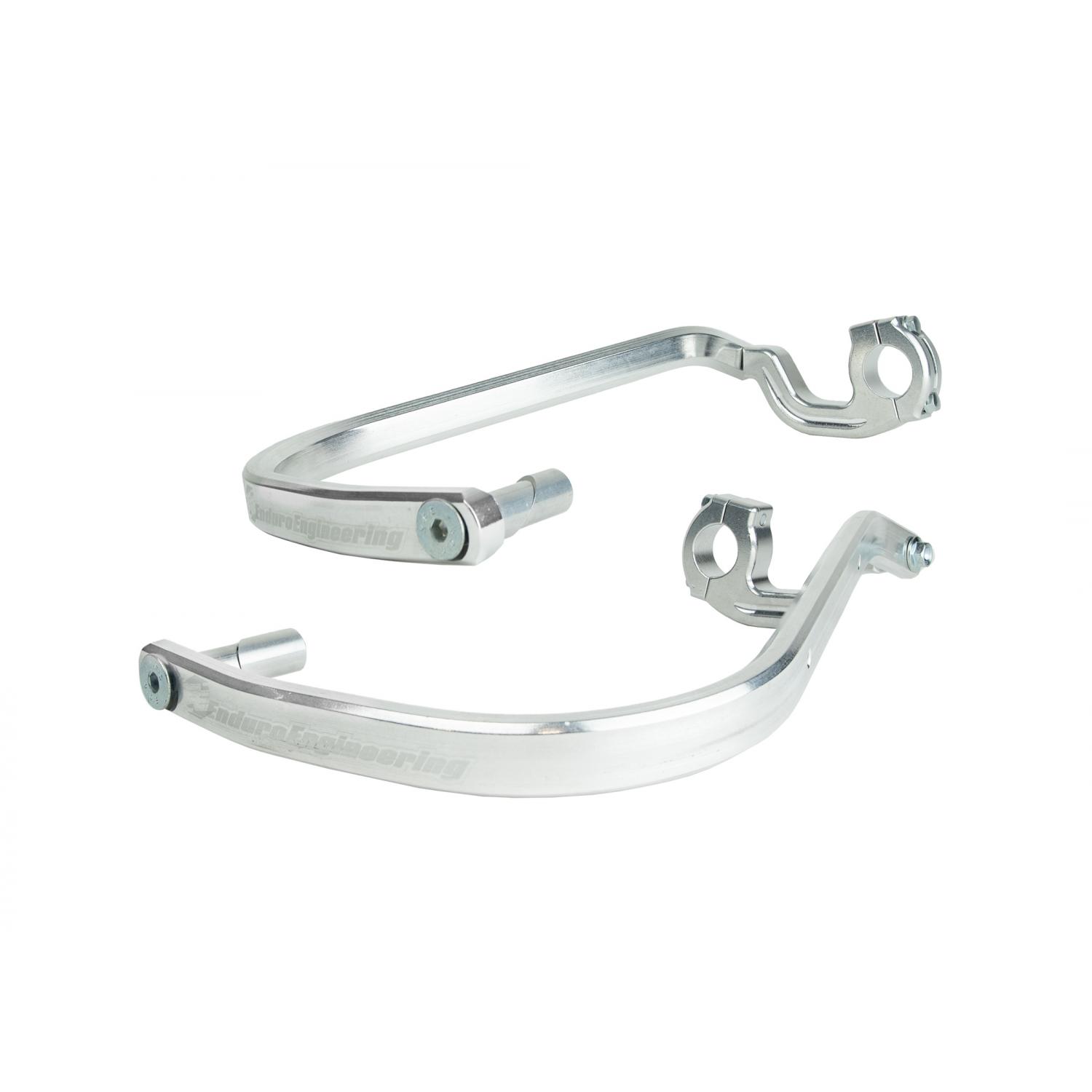 Main image of Enduro Engineering EVO2 Silver Debris Deflectors for 1-1/8" Handlebars