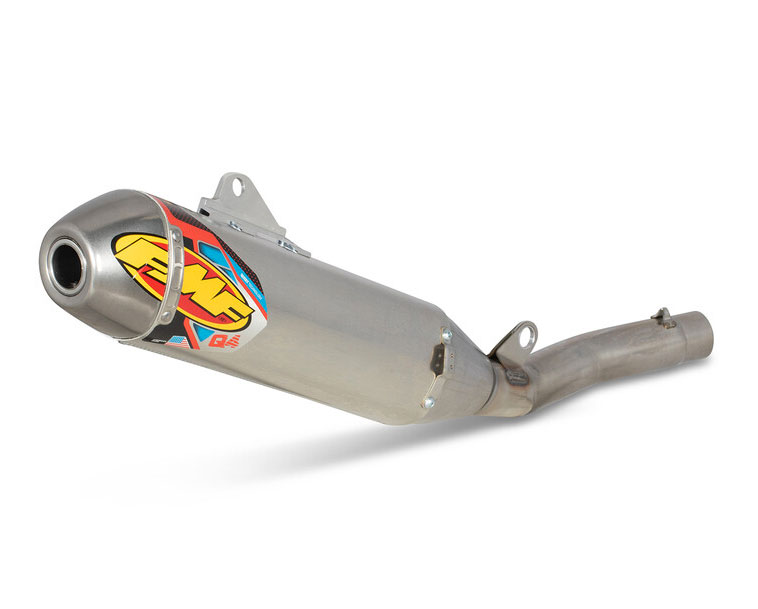 Main image of FMF Q4 Hex S/A Slip-On Exhaust KX250 21-22