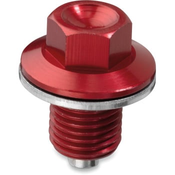 Main image of Moose Racing Magnetic Drain Plug (Red) Yamaha YFZ450