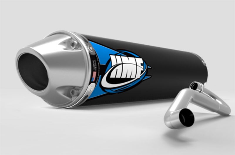 Main image of HMF Competition Full Exhaust (Black) Yamaha Raptor 700