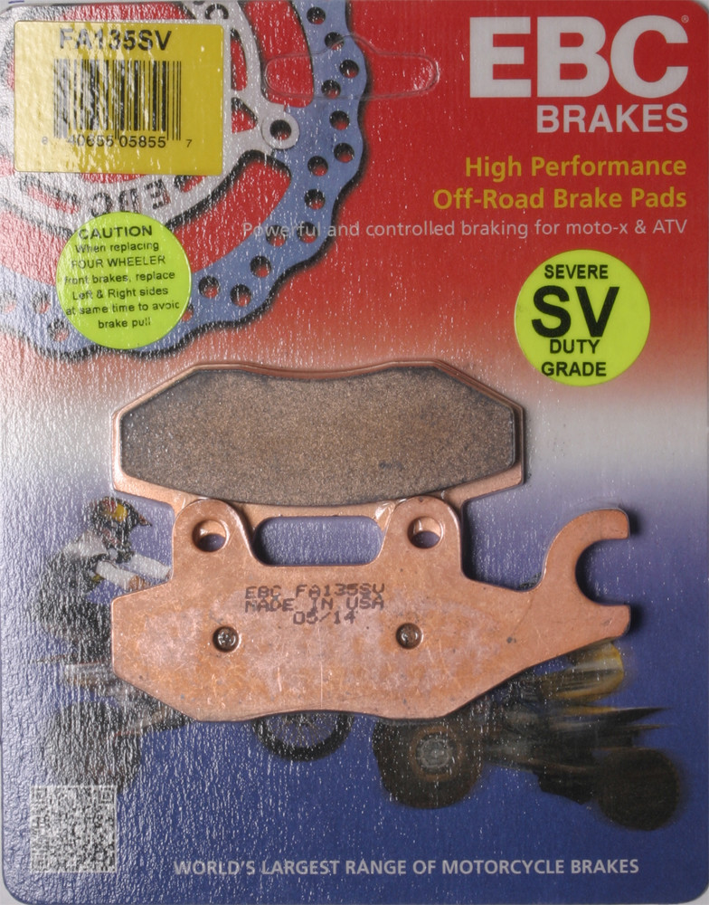 Main image of EBC Severe Duty Brake Pads Front Right YFZ450/YFM700R