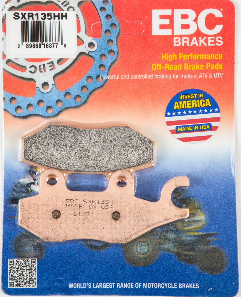 Main image of EBC SXR Race Brake Pads Front Right YFZ450/YFM700R