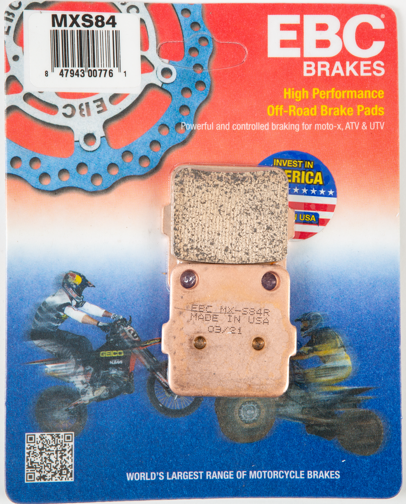 Main image of EBC MXS Front Brake Pads CR/KX 80/85