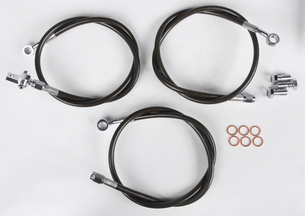 Main image of Streamline Front Brake Line Kit +2" (Smoke) YFZ450R