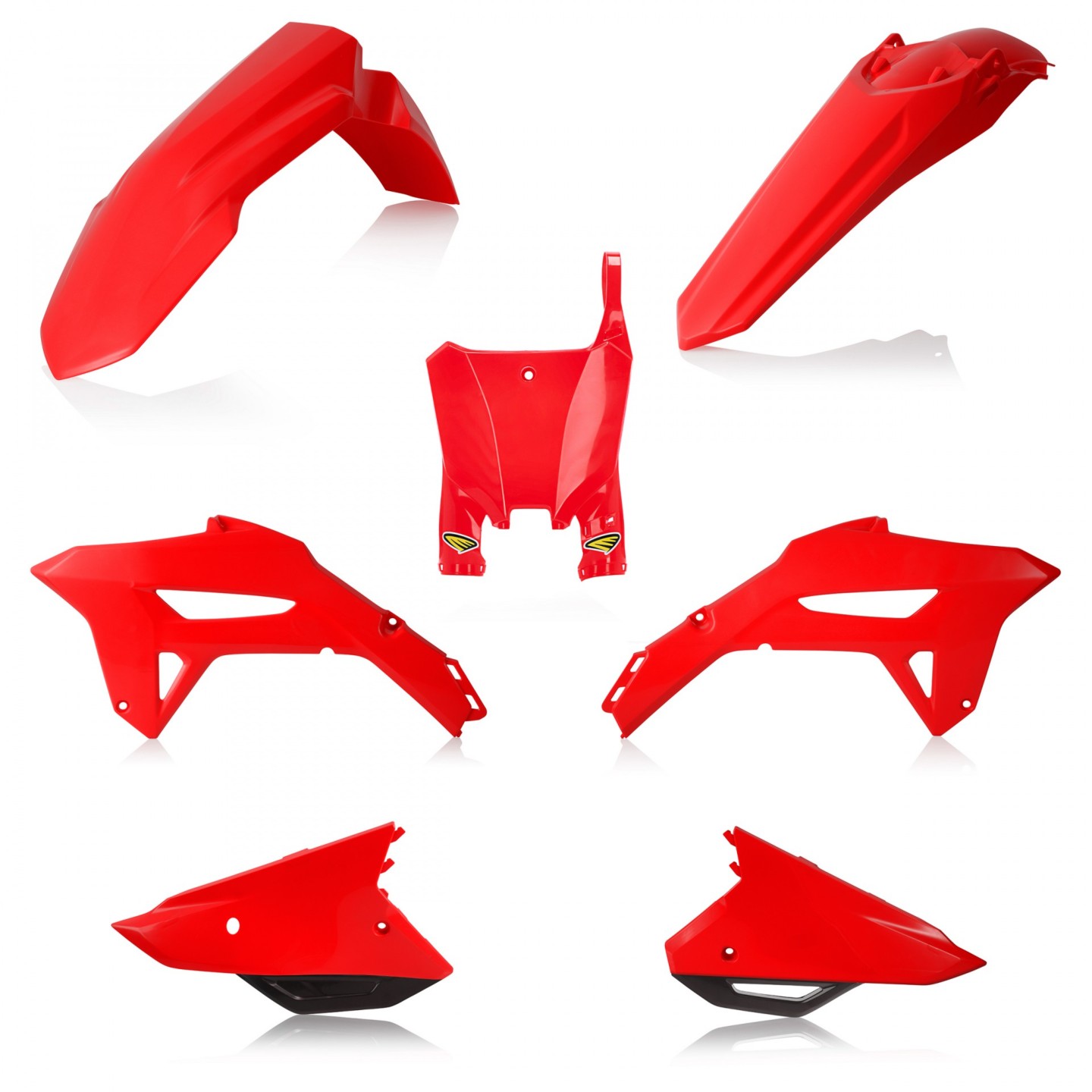 Main image of Cycra 5-Piece Replica Plastic Kit (Red) CRF450R 21-22