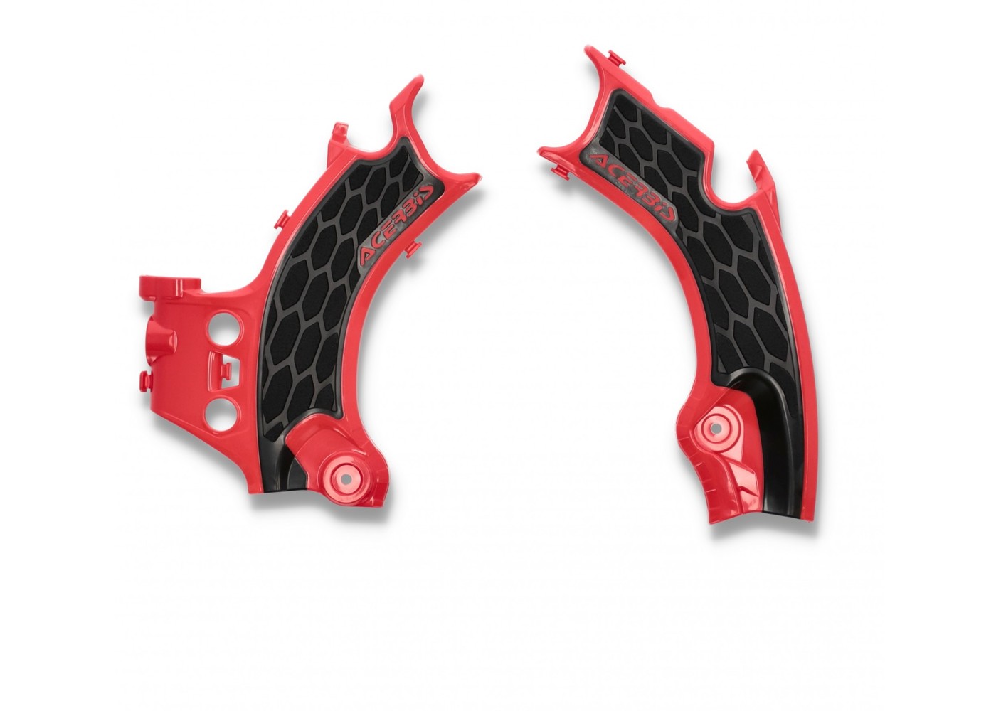 Main image of Acerbis X-Grip Frame Protectors (Red/Black) CRF450R 21-22