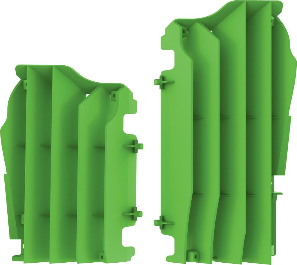 Main image of Polisport Radiator Louvers (Green) KX450F 16-22