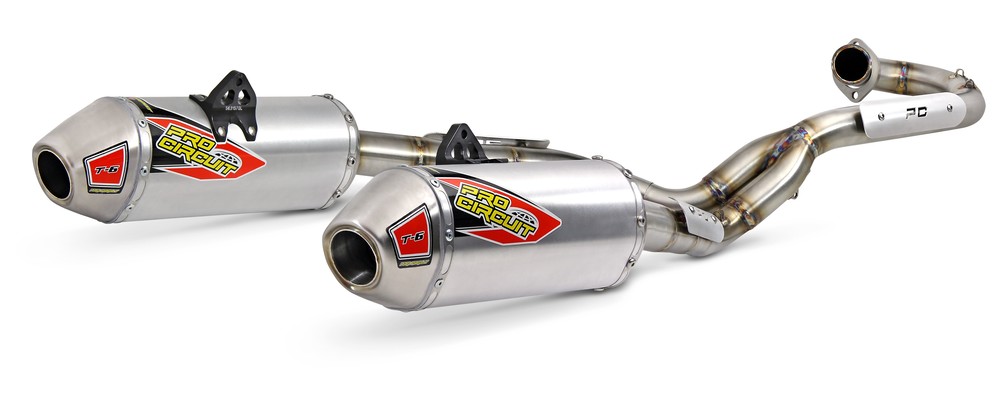 Main image of Pro Circuit T-6 Dual Exhaust System YFM700 Raptor 15-up