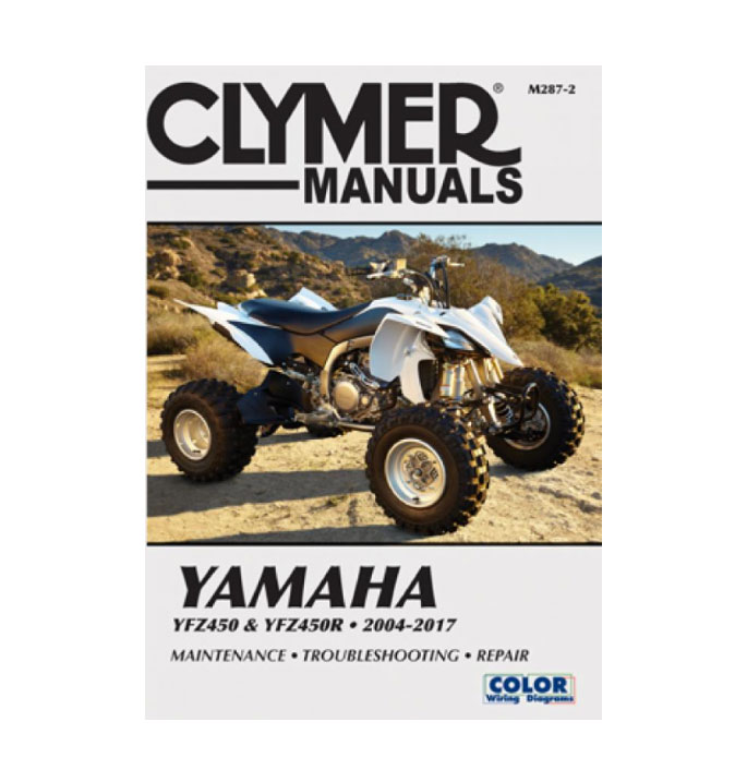 Main image of Clymer Repair Manual Yamaha YFZ450