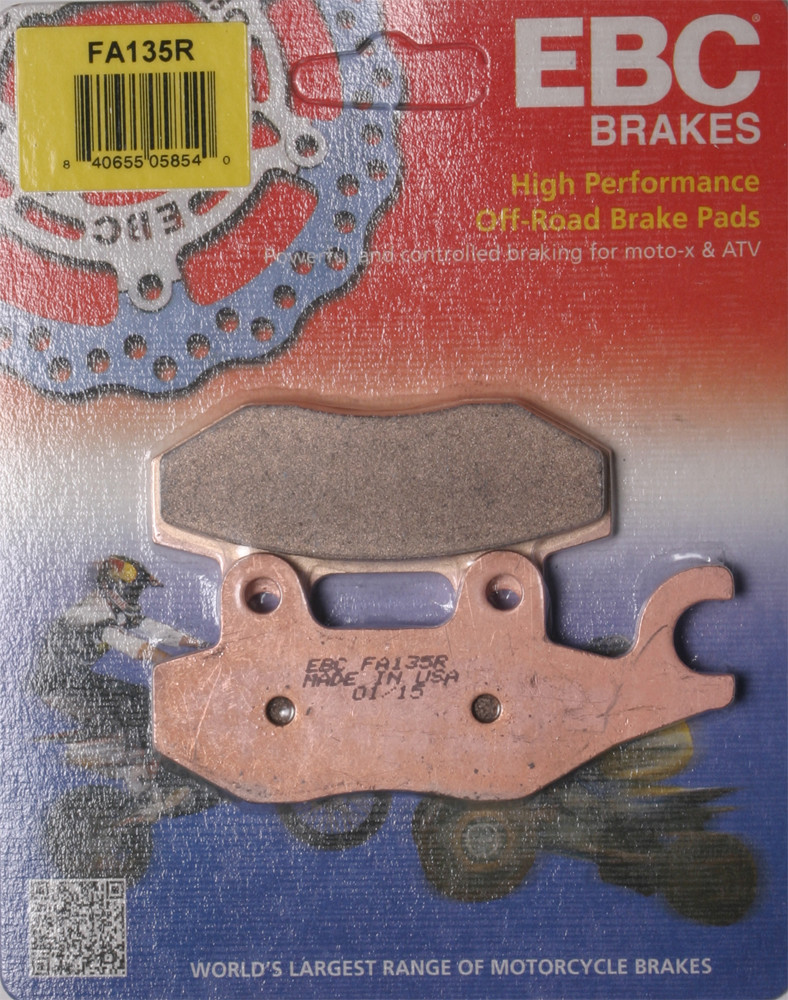 Main image of EBC Sintered Brake Pads Front Right YFZ450/YFM700R