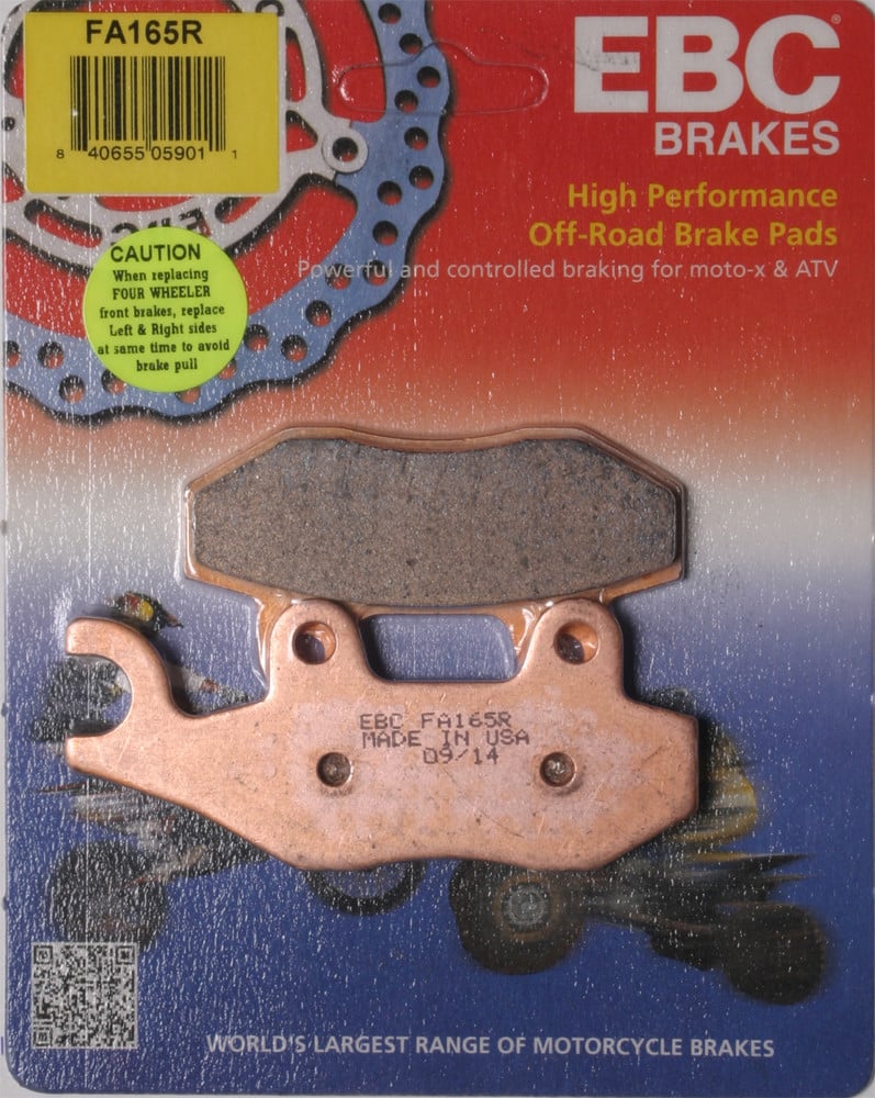 Main image of EBC Sintered Brake Pads Front Left YFZ450/YFM700R